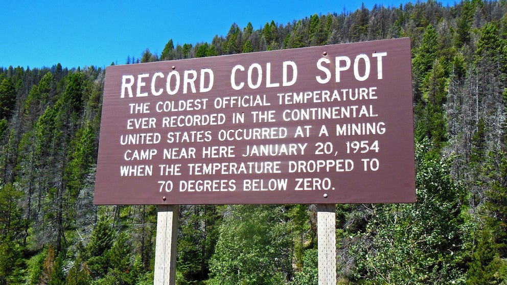Check out some of the most interesting and notable record low temperatures around the country.