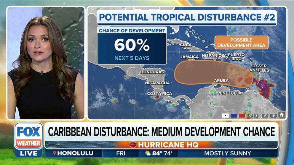 Tropical depression could form in Caribbean Sea early next week ...