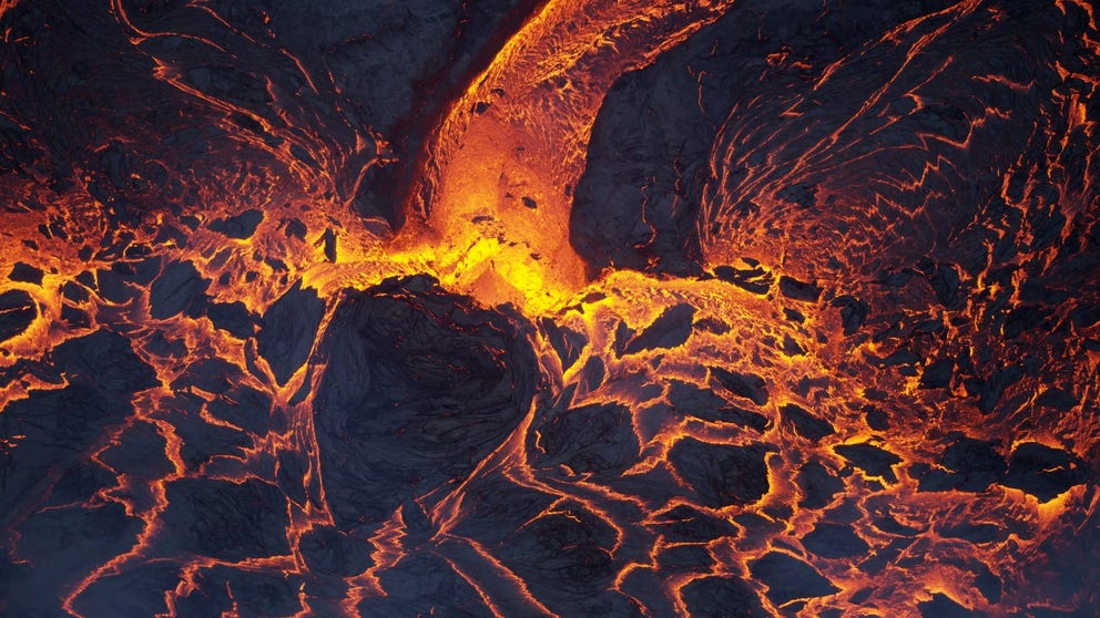 Experience the power and majesty of a volcano up close in this awe-inspiring video.