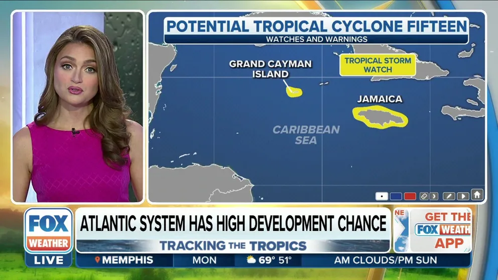 Jamaica Under Tropical Storm Watch As Potential Tropical Cyclone 15 ...