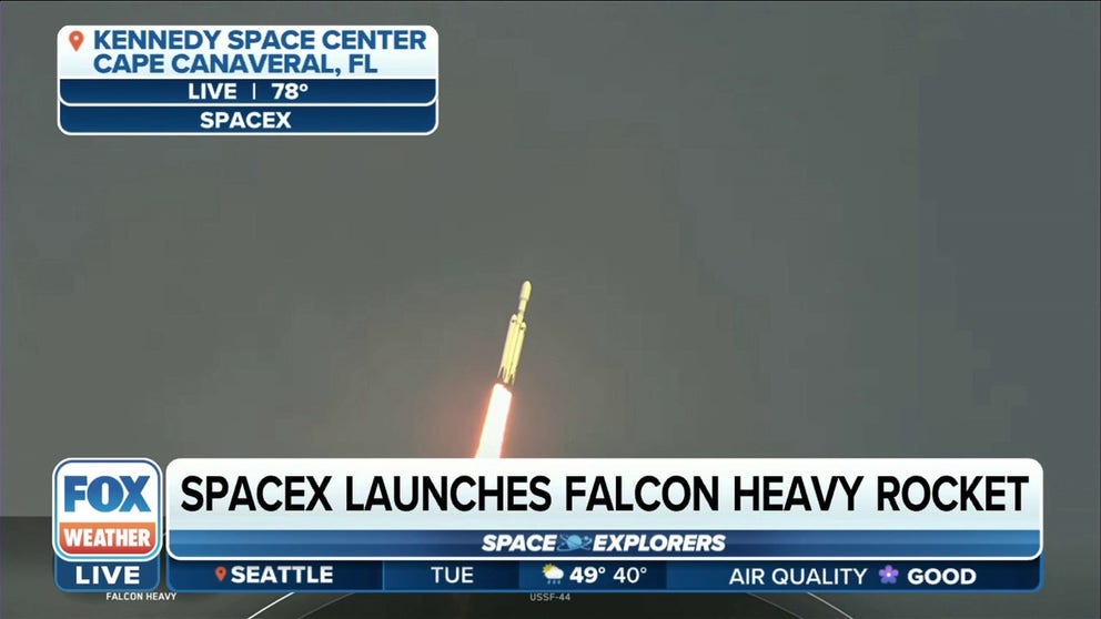 First SpaceX Falcon Heavy Launches From Florida In Three Years ...