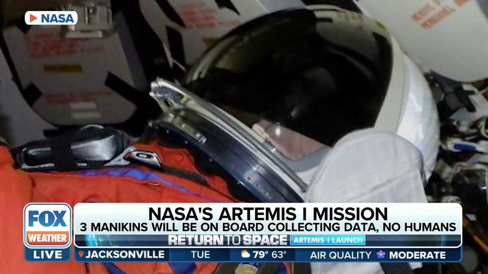 Dustin Gohmert, Orion Crew Survival Systems Project Manager at NASA’s Johnson Space Center, on how several manikins will help determine whether the space agency has designed a system that will keep astronauts safe.