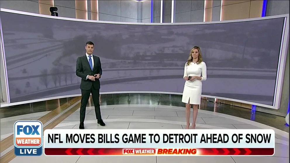 The Buffalo Bills and Cleveland Browns will now play Sunday’s Week 11 game at Fort Field in Detroit. The Buffalo area is preparing for feet of snow.