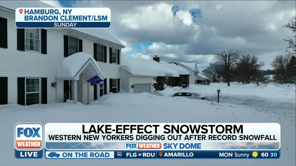 Western New Yorkers are digging out after record snowfall in the area from a historic lake-effect snow event. 