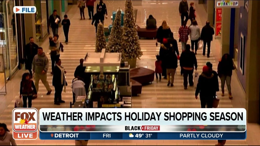 Fred Fox, CEO of Planalytics, discusses how weather is impacting consumer spending and trends this holiday season. 