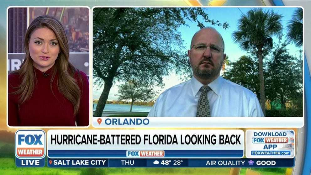 Kevin Guthrie, Director of Florida Division of Emergency Management, provides an update on how Florida is doing in the continued recovery following Hurricanes Ian and Nicole. 