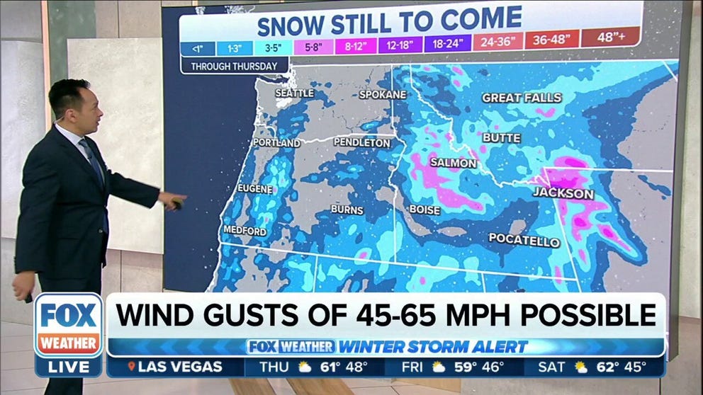 Winter storm to blast Sierra Nevada with 1-3 feet of snow, strong wind ...
