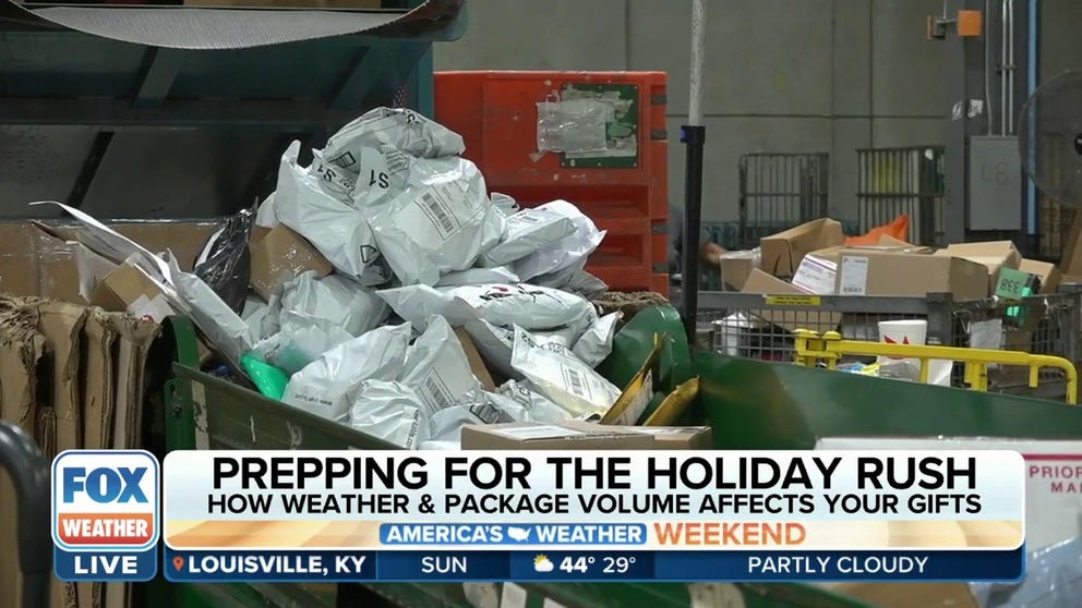 America's Weather Team's Rebekah Castor found out how the Postal Service geared up to be ready for the Christmas rush.