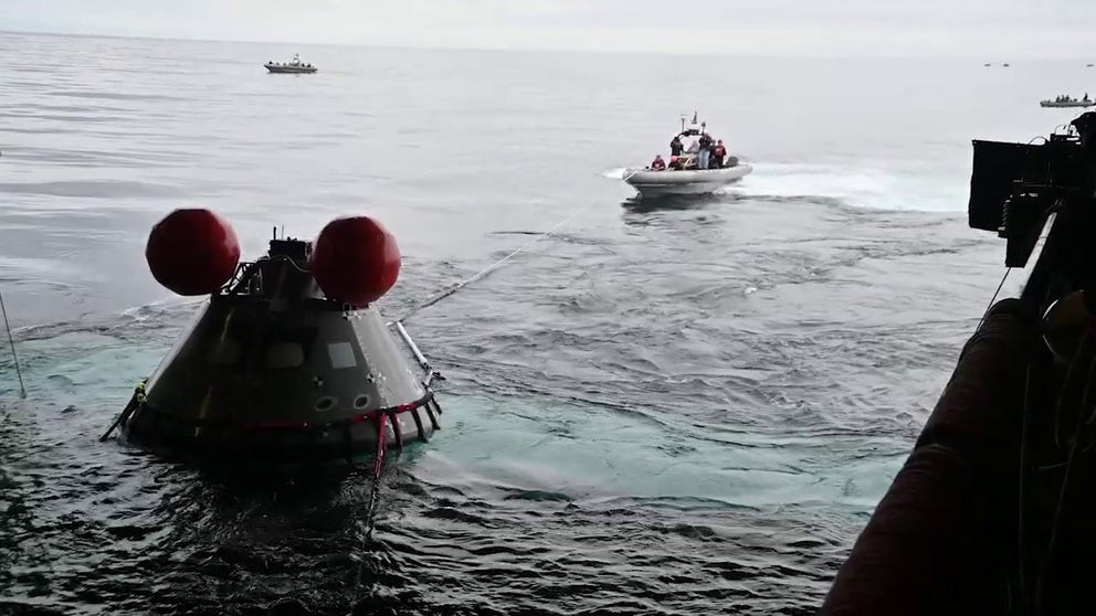Watch how the US Navy will recover the Orion spacecraft in the Pacific Ocean.
