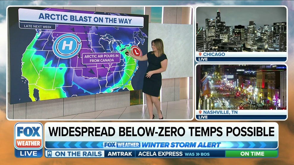 Bitter cold expected across US next week | Latest Weather Clips | FOX ...