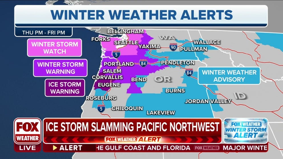 Ice storm threatens Pacific Northwest with significant power outages ...