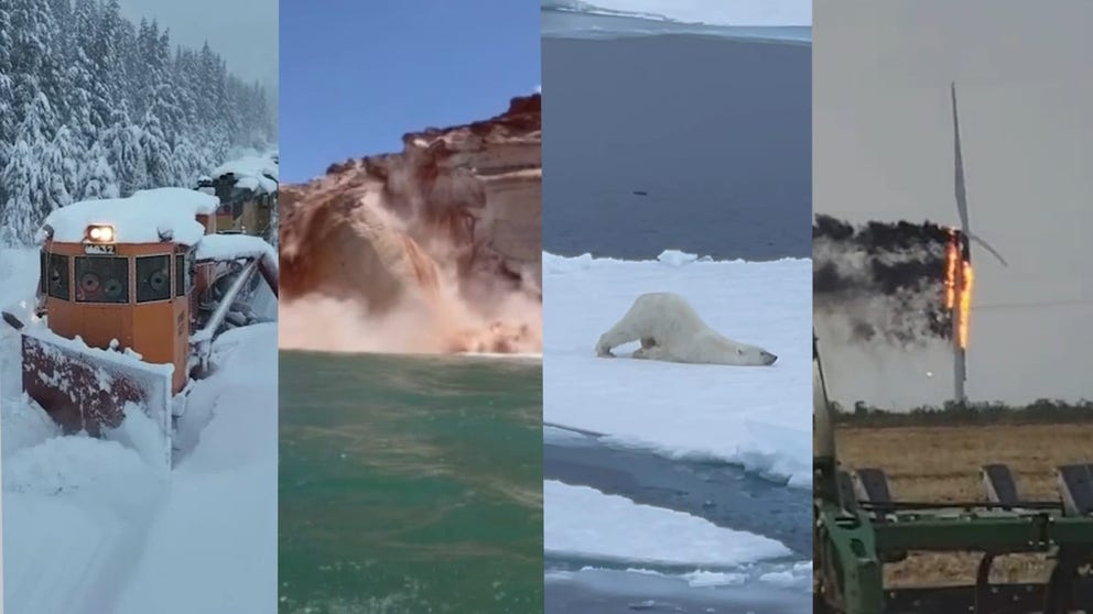 From earthquakes to lightning strikes, here are some of the best extreme weather moments captured on camera in 2022.
