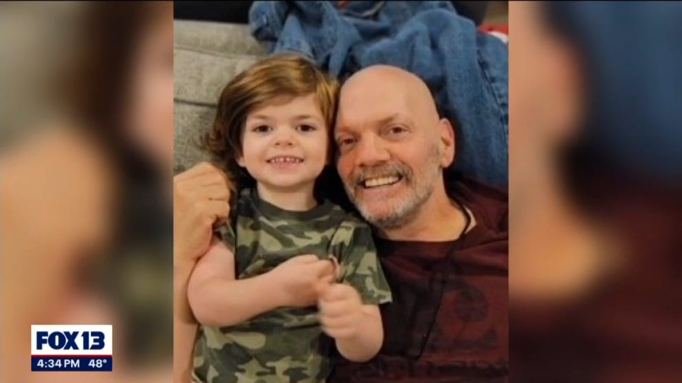 A man who was scheduled to have a heart transplant had to miss out after hundreds of flights were cancelled last week due to winter weather.