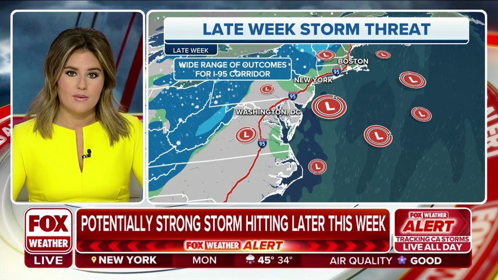Late-week storm could bring rain, snow to parts of Northeast | Latest ...