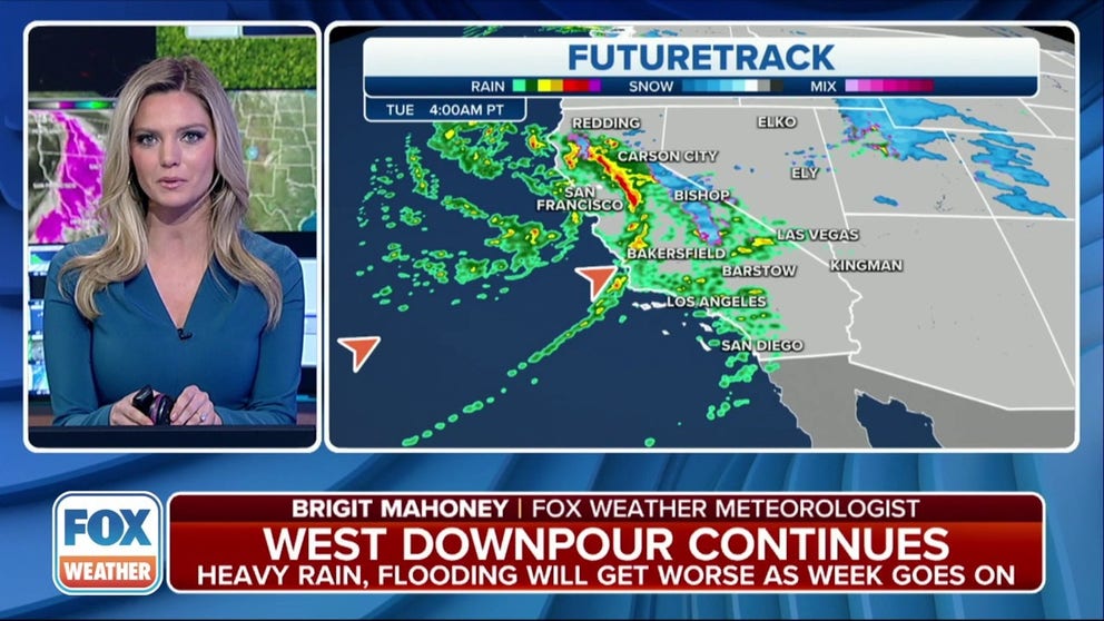 Next storm system to deliver heavy rain to California | Latest Weather ...