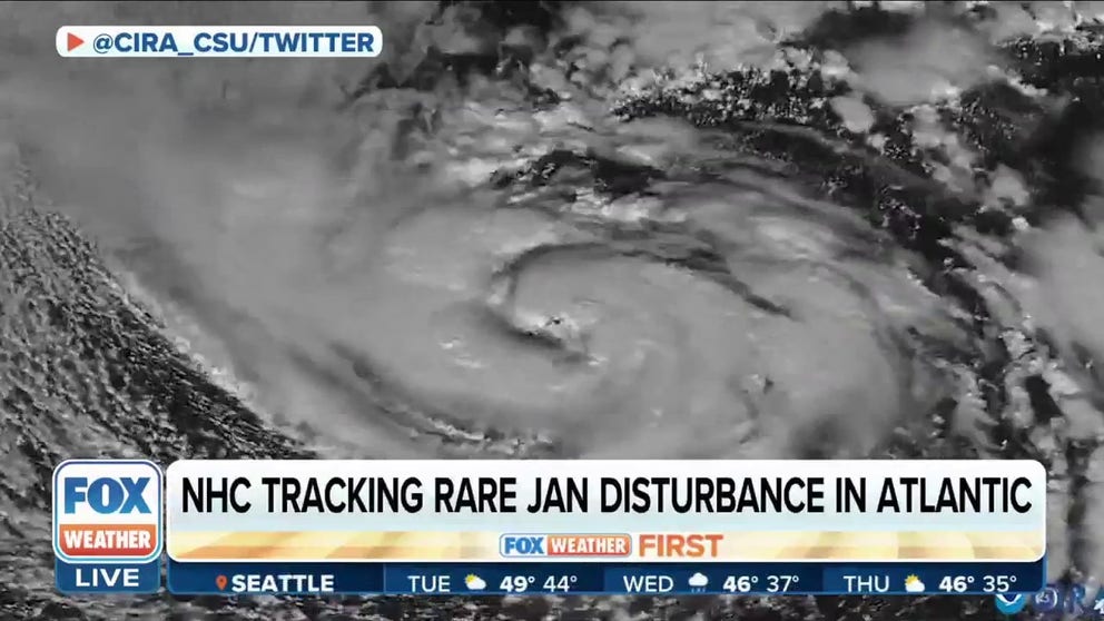 First storm of 2023 hurricane season formed in January, NHC says