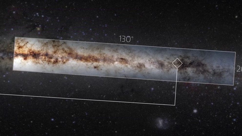 Astronomers have released a massive survey of the galactic plane of the Milky Way. The new dataset contains 3.32 billion celestial objects, the most extensive such catalog so far. The data for this unprecedented survey were taken with the Dark Energy Camera at the NSF’s Cerro Tololo Inter-American Observatory in Chile, a NOIRLab program. (Image Credit:
DECaPS2/DOE/FNAL/DECam/CTIO/NOIRLab/NSF/AURA/E. Slawik 
| M. Zamani (NSF's NOIRLab) & D. de Martin (NSF's NOIRLab))