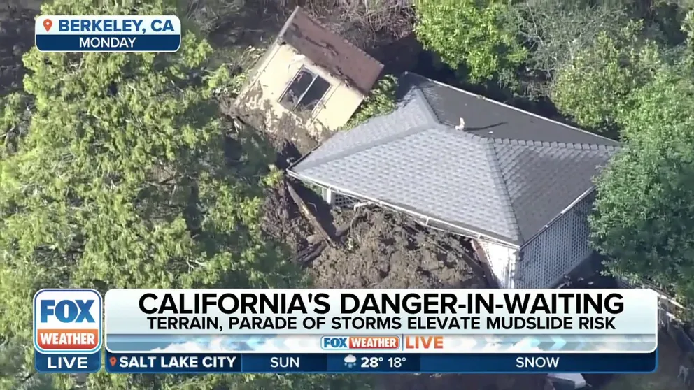 FOX Weather talked to University of Oregon professor, Josh Roering about why California is so susceptible to dangerous landslides, especially now.