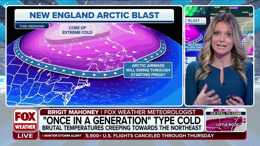 Northeast braces for brutal cold later in week | Latest Weather Clips ...