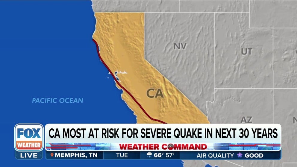 The earthquakes in Turkey and Syria have many of us concerned about earthquakes where we live. Fox News Correspondent Jonathan Hunt has the story on where an earthquake is most likely in America and how best to prepare. 
