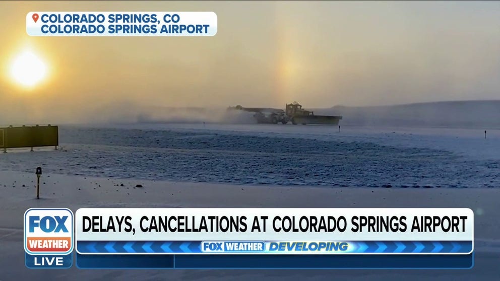 Gusty winds causing delays and cancellations at Colorado Springs