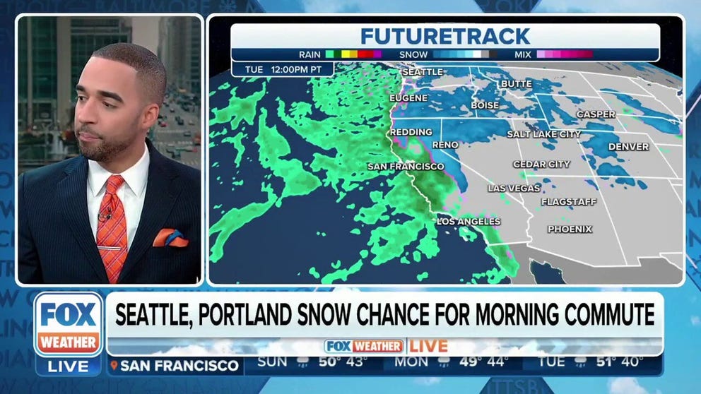 No rest for the weary. After unheard of snow at low elevations and flooding rains lashed at California just days ago, 3 more storms are on the way. Meteorologist Michael Estime times out the triple-play and gives forecast snow and rain totals from Washington to San Diego.