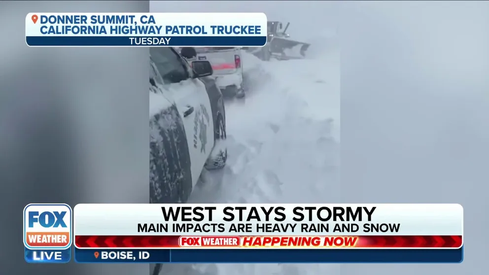 FOX Weather takes us across a very snowy California to see how the feet of snow with the last storm paralyzed roadways and cities. Another foot could be on the way for the mountains of Los Angeles, Santa Barbara and Ventura Counties.