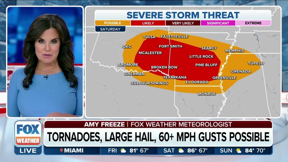 Severe weather threat returns to storm-weary South this weekend ...