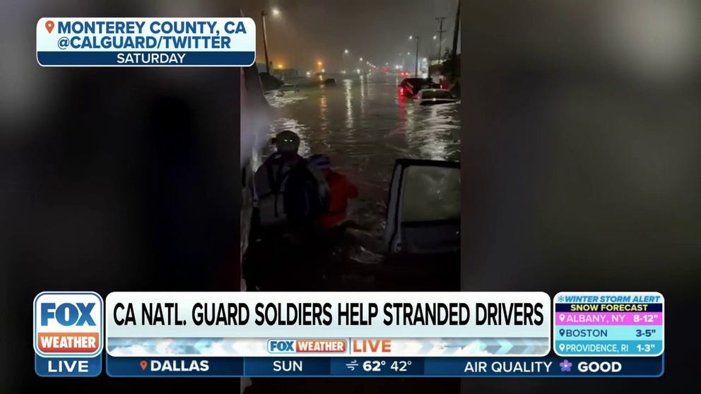 Rivers continue to rise and first responders are working around the clock to rescue residents from rising floodwaters before the next round of atmospheric river storm makes landfall.