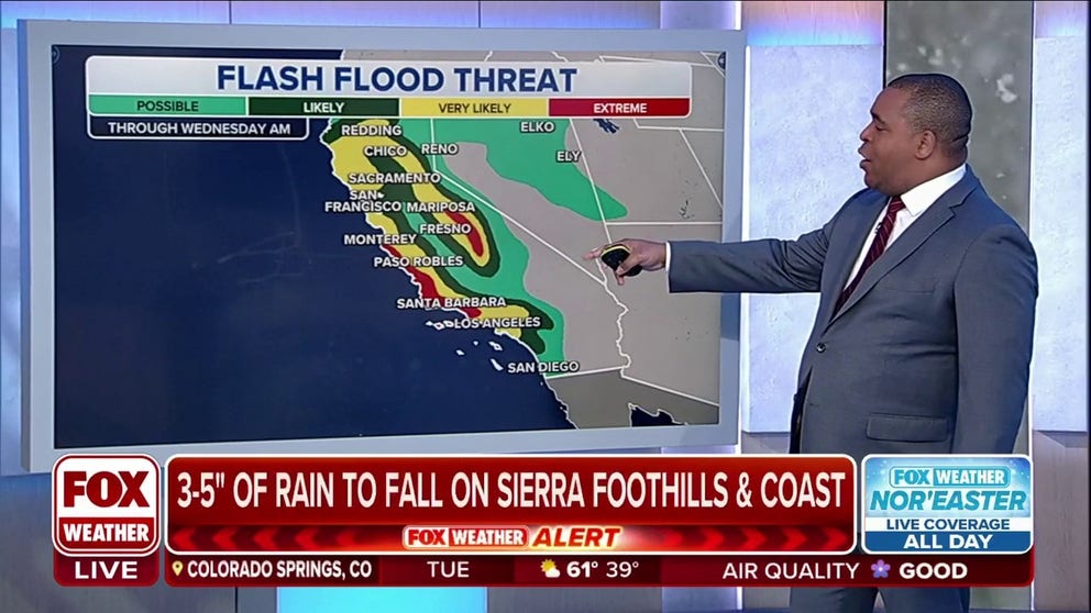 California faces extreme threat of flooding from another powerful ...
