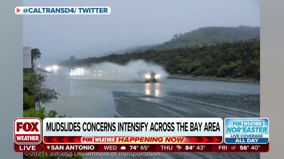 Powerful atmospheric river renews flash flooding threat in California ...