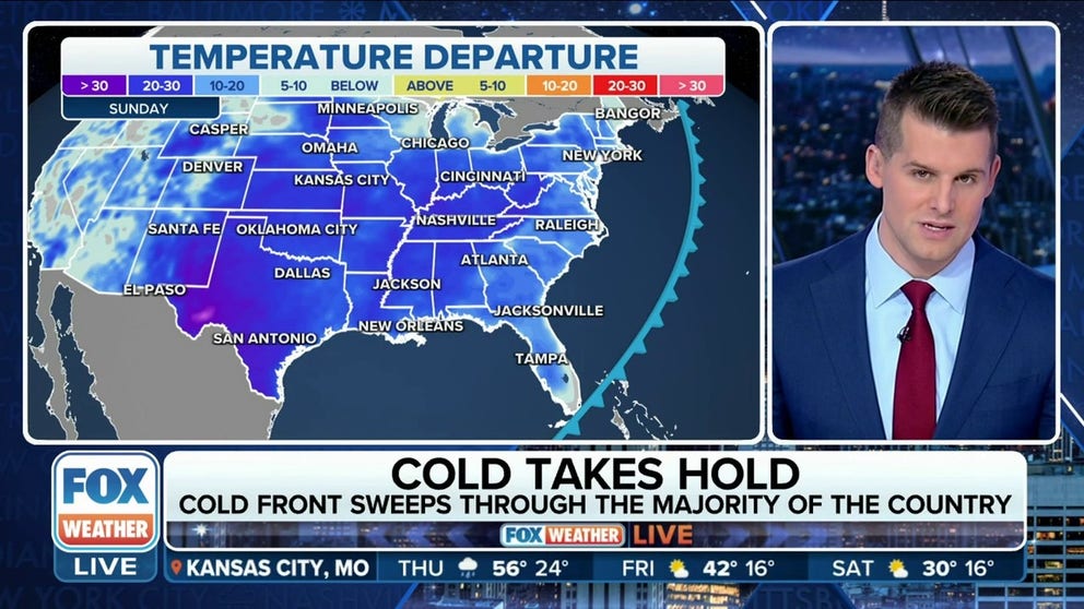 Frost, freeze alerts across Southeast | Latest Weather Clips | FOX Weather
