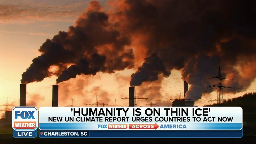 United Nations Secretary General Antonio Guterres warns ‘humanity is on thin ice’ when it comes to reversing the deadly effects of climate change around the globe. A new report from the IPCC said carbon pollution and fossil fuels must be cut by nearly two thirds by 2035. (Video from March 2023)