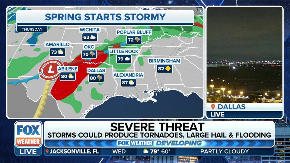 Severe storms likely in South on Thursday, Friday | Latest Weather ...