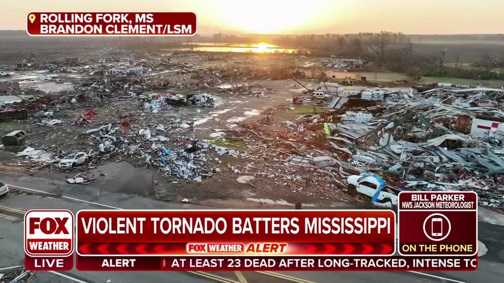 Bill Parker, Meteorologist in Charge for NWS Jackson, said in his 28 years this is "probably the worst tornado damage assessment I've ever seen."