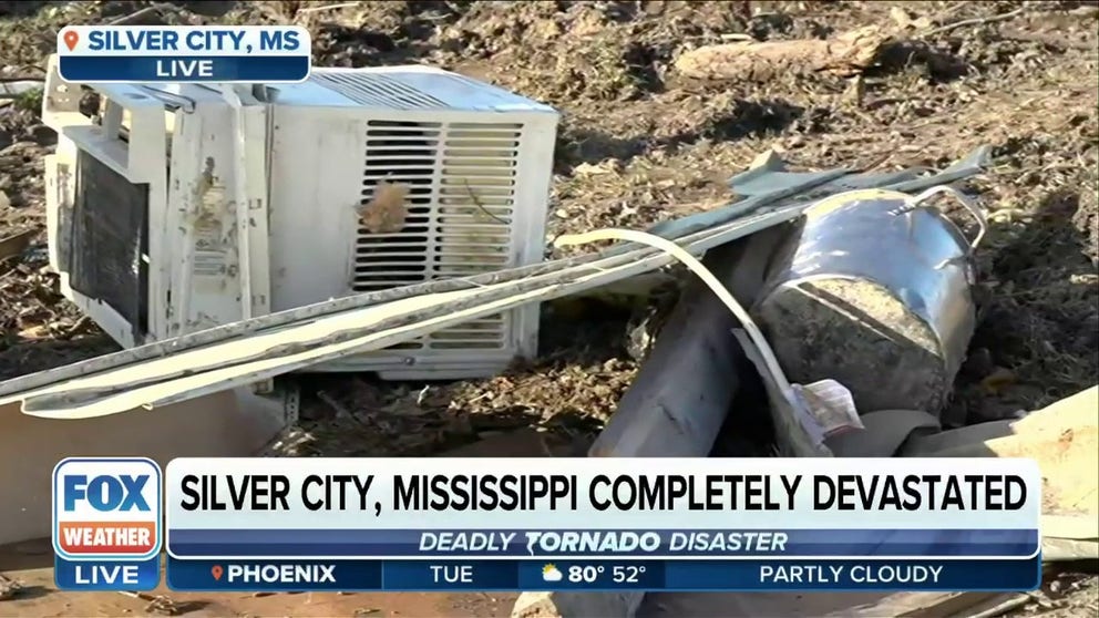 Silver City residents work to rebuild after Mississippi tornado ...