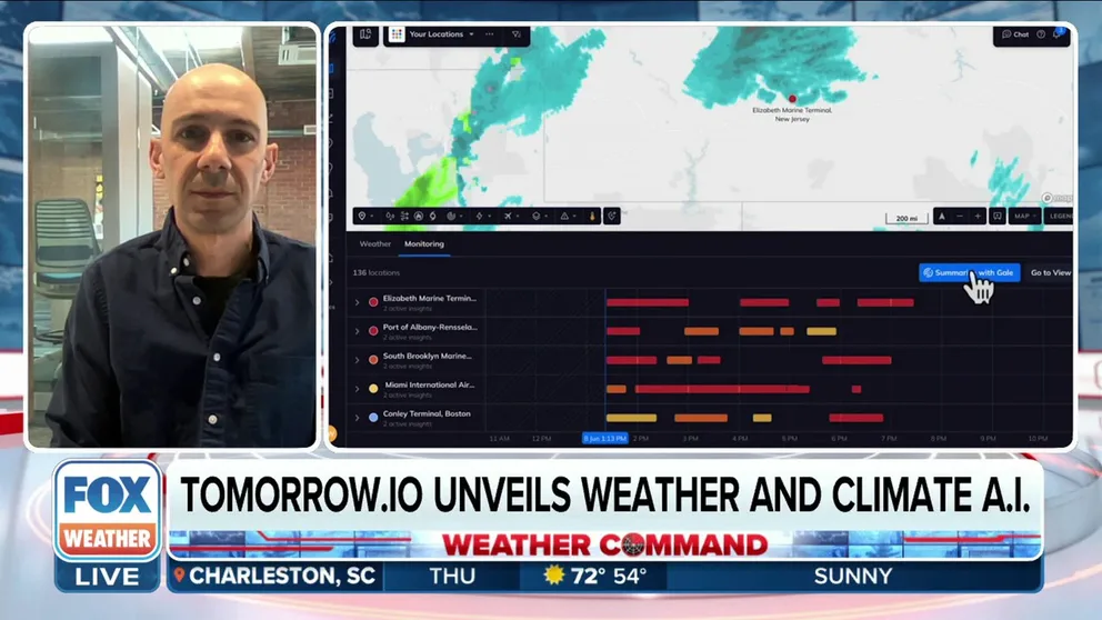 Tomorrow.io announces the launch of ‘Gale,’ the first AI product dedicated to weather and climate for businesses and governments that will easily identify key trends, risks and opportunities and share that potentially life-saving information with teammates and colleagues.