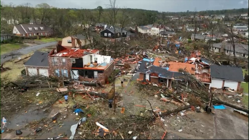 A severe weather outbreak rocked America’s heartland Friday with violent, long-track tornadoes. A Tornado Emergency was issued for Little Rock, Arkansas moments before a powerful tornado began tearing through the city’s suburbs.