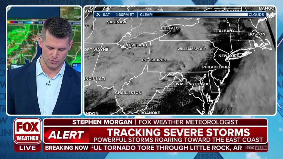 Watching for the threat of severe storms in the Northeast | Latest ...
