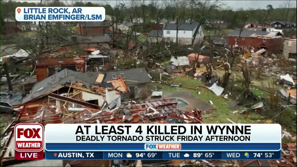 Wynne, Arkansas, tornado given preliminary rating of EF3 Latest