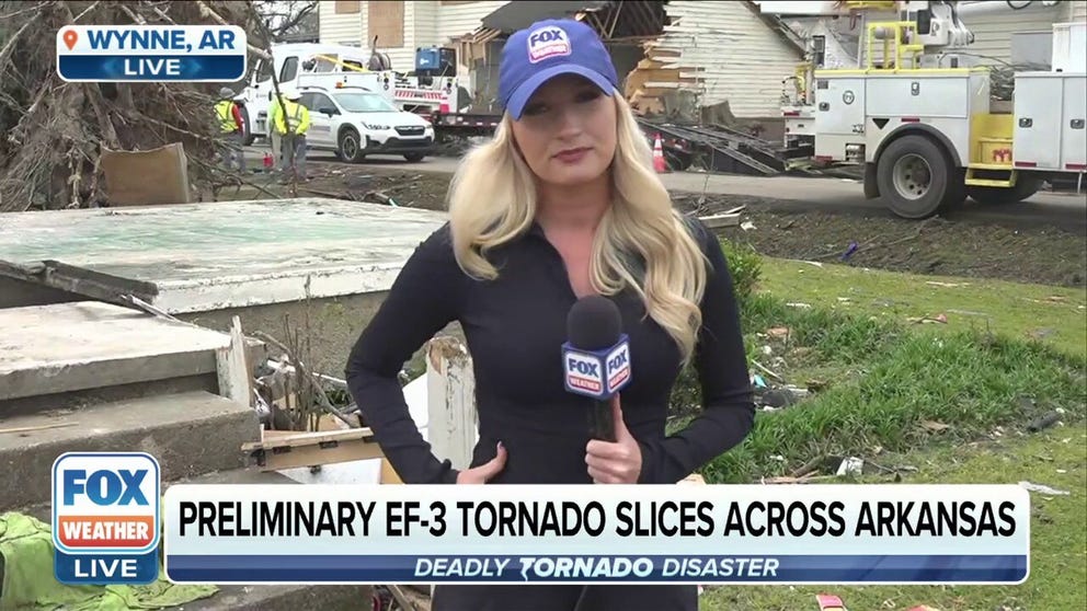 Wynne, Arkansas is recovering after a tornado left much of the town decimated on Friday. Caroline Elliot is in Wynne, Arkansas with the story,