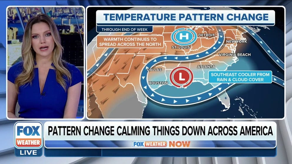 Weather Pattern Shift Coast-to-coast weather changes with pattern shift, break in severe ...