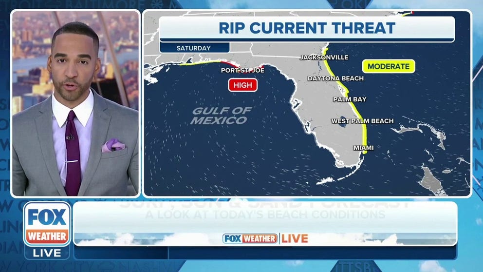 Rain to linger along Gulf Coast | Latest Weather Clips | FOX Weather