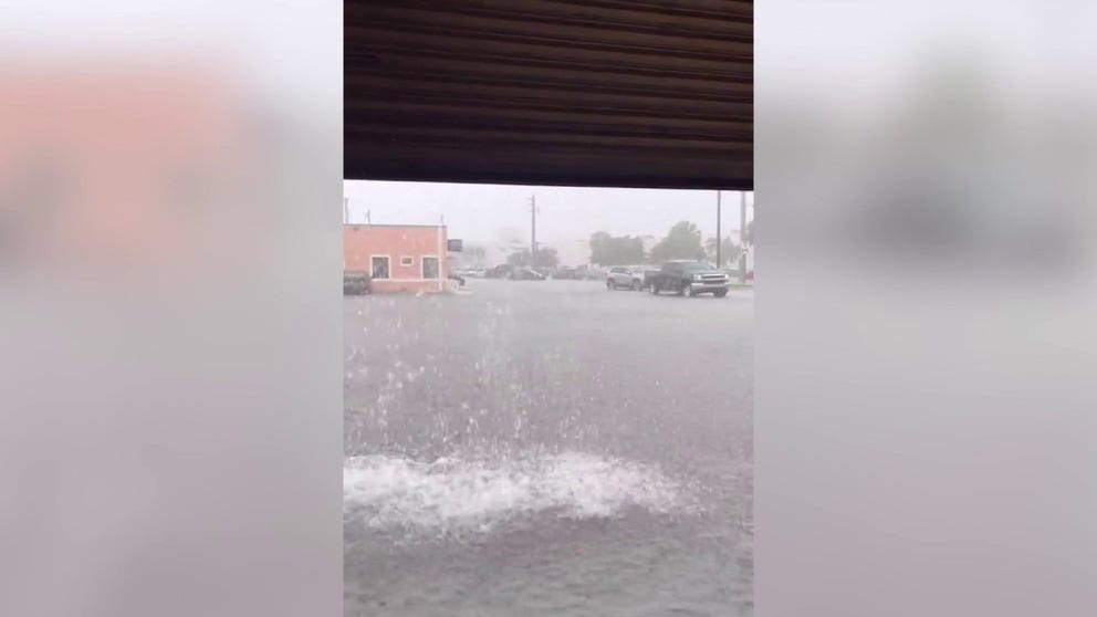 The storm dropped a torrential amount of rain in South Florida Wednesday. (Courtesy: @JHay97 / Twitter)