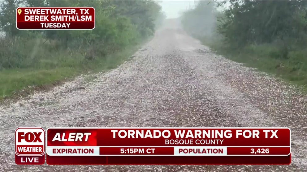 Hail from storms damages vehicles in Texas | Latest Weather Clips | FOX ...