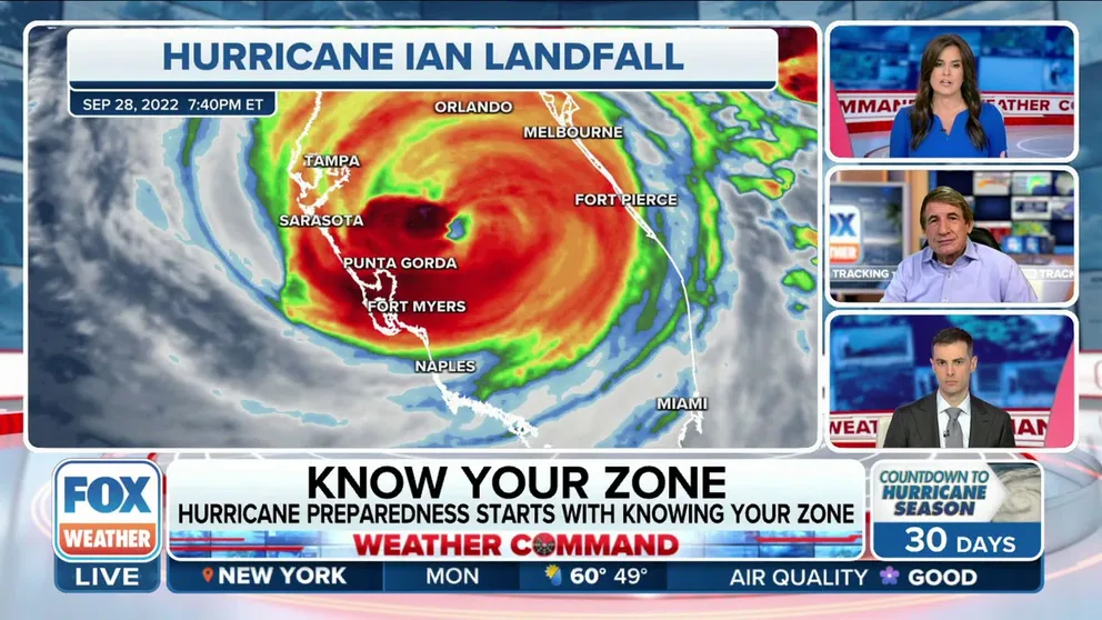 FOX Weather Hurricane Specialist Bryan Norcross discusses the importance of knowing your evacuation zone as hurricane season approaches on June 1. 