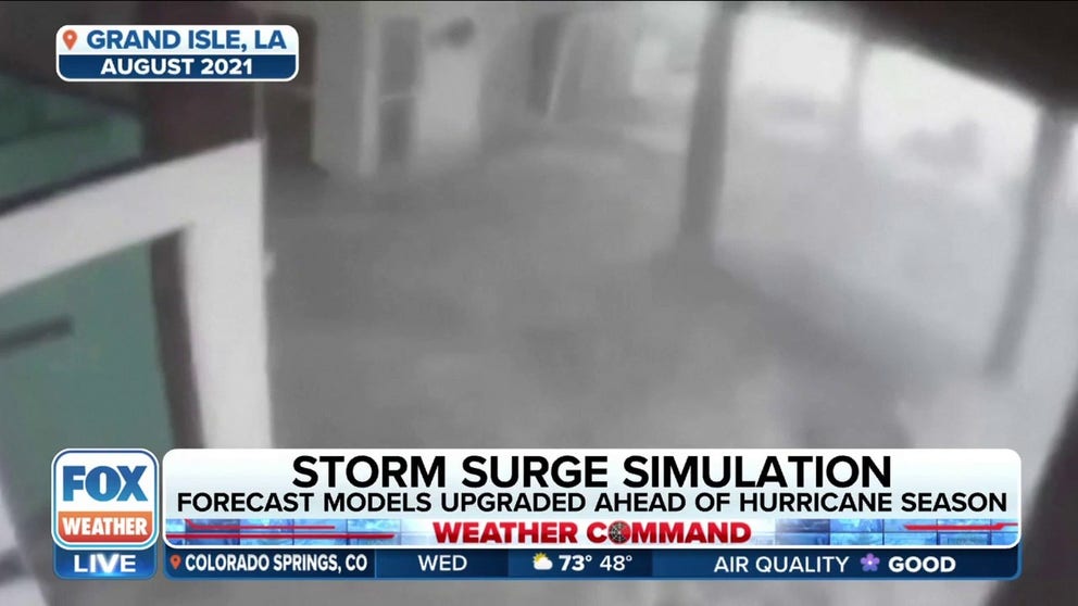 National Hurricane Center storm surge specialist Jaime Rhome joins FOX Weather to discuss the upgrades NOAA has made to its storm surge models.