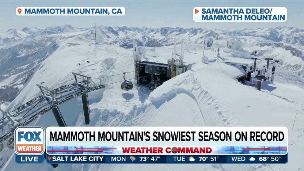 Snowiest season on record helps professional skier attempt to ski 300 ...