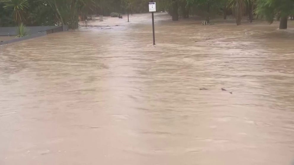 Authorities in Auckland declared a state of emergency Tuesday as flash flooding and landslides follow heavy rain and thunderstorms that struck New Zealand’s largest city.