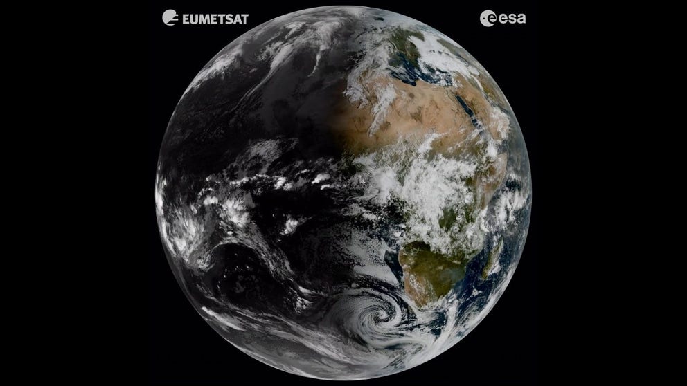 FILE VIDEO: This animation was created by using one day’s worth of data from Europe’s Meteosat Third Generation Imager-1 (MTG-I1) between March 18-19, 2023. Images of the full Earth disc are produced by MTG-I1 every 10 minutes. Credit: EUMETSAT/ESA